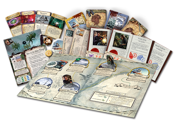 Eldritch Horror Mountains of Madness Exp Ekspansion til Eldritch Horror 